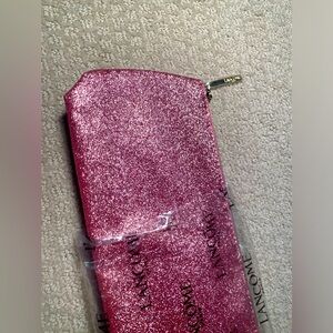 Glittering Pink clutch / cosmetic bag